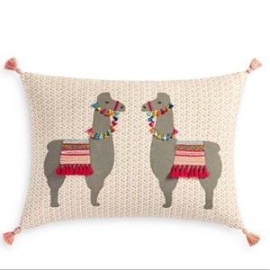 Llama decorative pillow